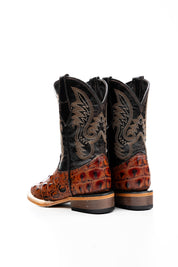 Little Caiman Hornback Pro Rodeo Kids Boot