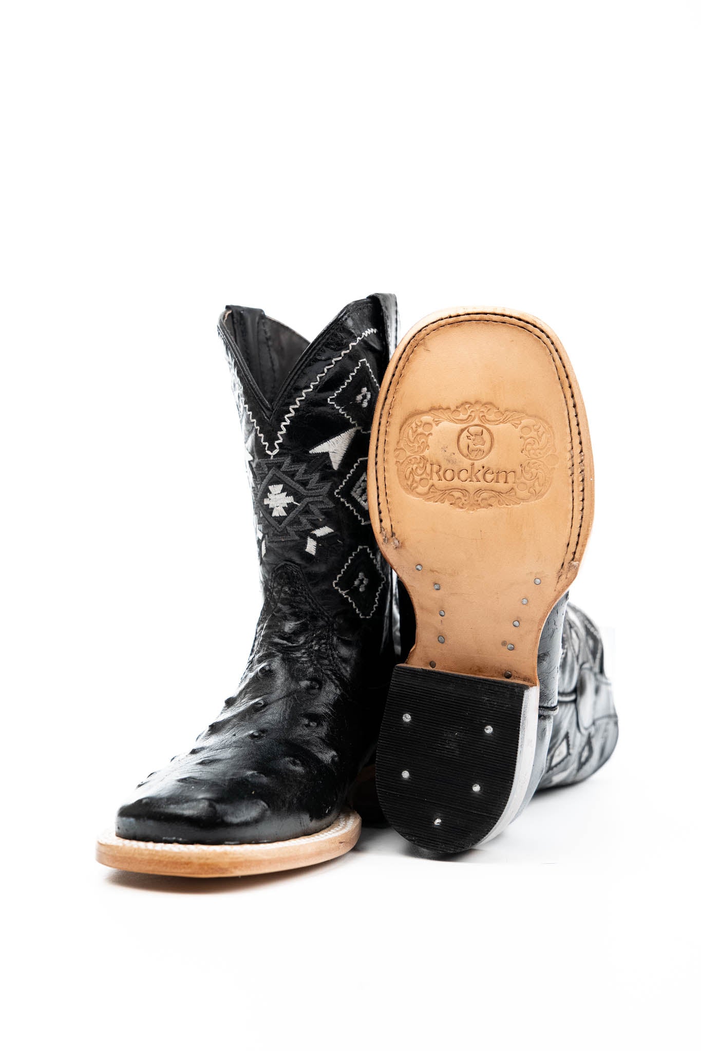 Little Ostrich Pro-Rodeo Kids Boot