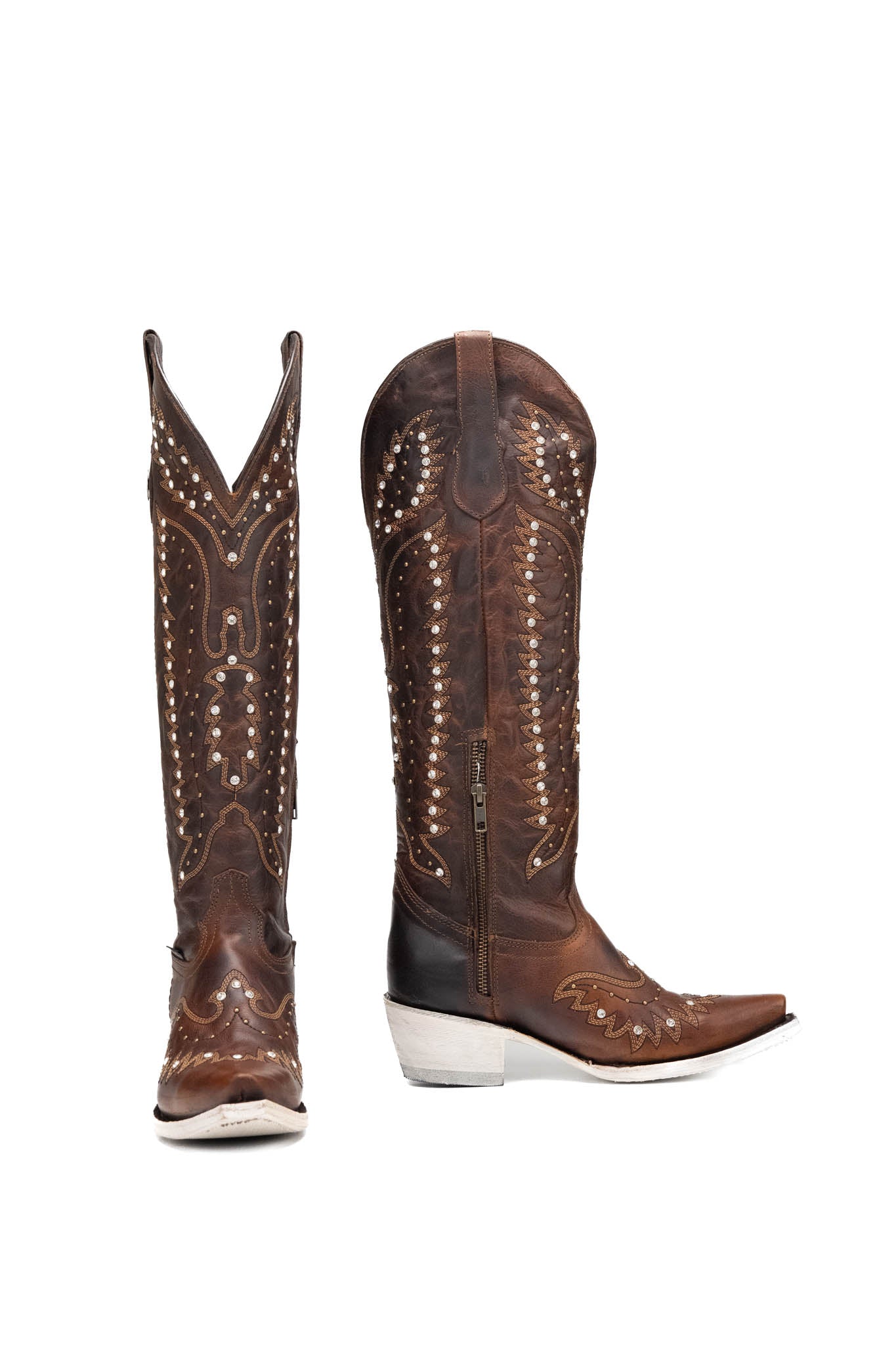 Yasmin Tall Snip Toe Cowgirl Boot FINAL SALE