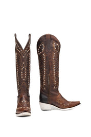 Yasmin Tall Snip Toe Cowgirl Boot FINAL SALE