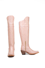 Amour Knee High Snip Toe Cowgirl Boot