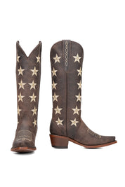 Alexa Star Tall Snip Toe Cowgirl Boot FINAL SALE