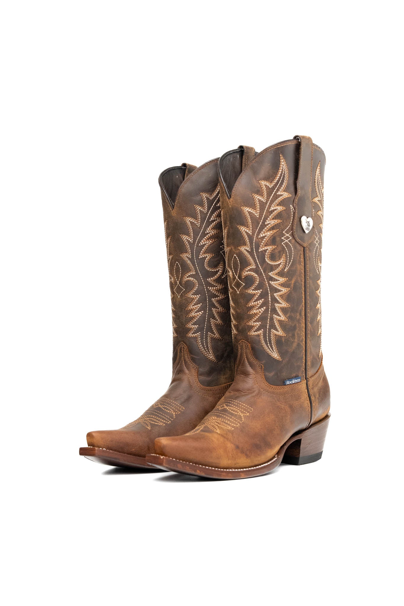 Bailey Ebano Snip Toe Cowgirl Boot