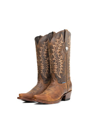 Bailey Ebano Snip Toe Cowgirl Boot
