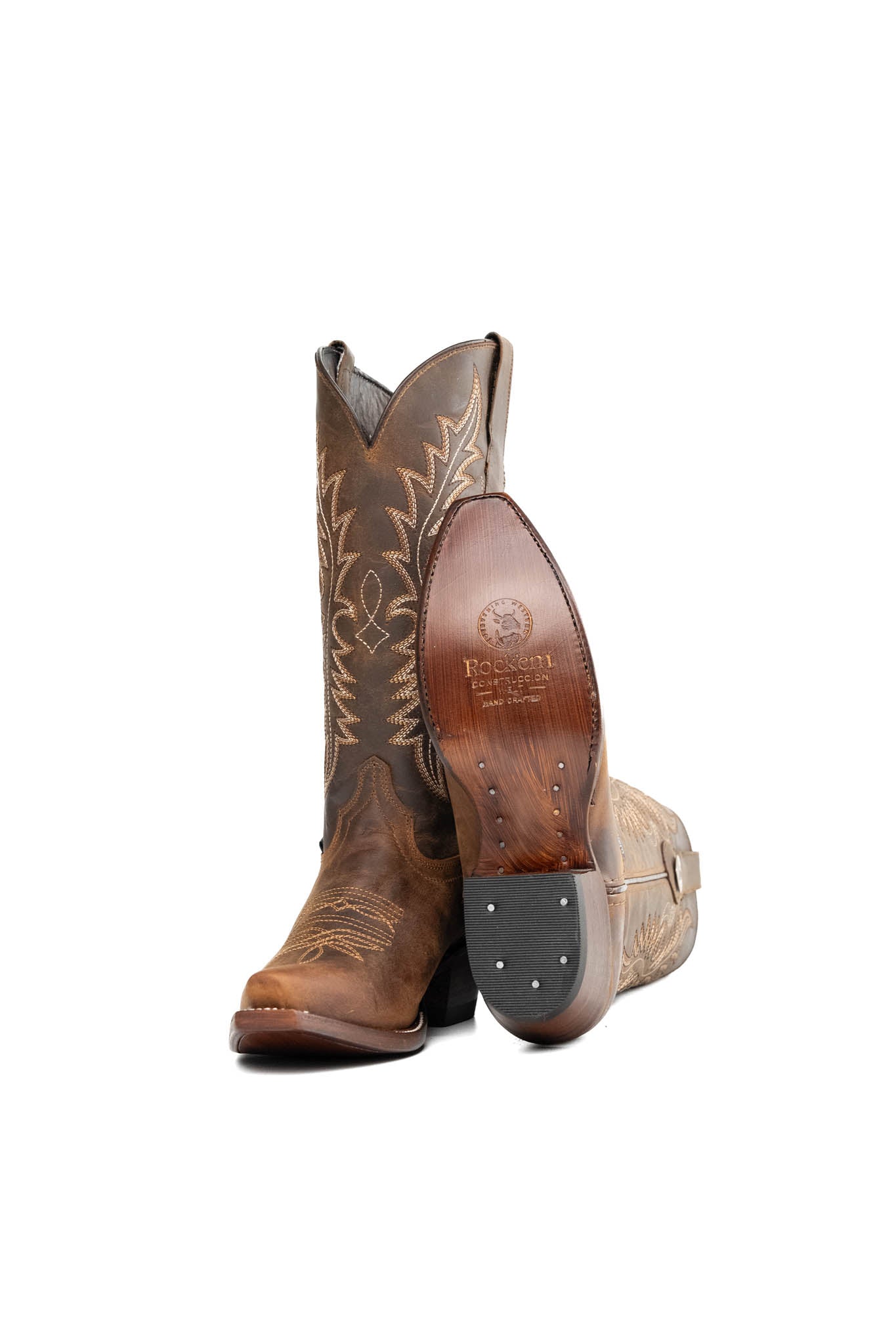 Bailey Ebano Snip Toe Cowgirl Boot