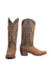Bailey Ebano Snip Toe Cowgirl Boot