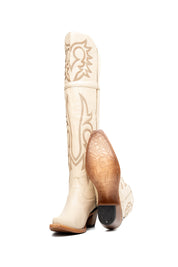 Jeimmy Knee High Snip Toe Cowgirl Boot