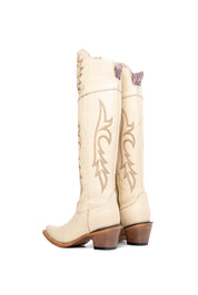 Jeimmy Knee High Snip Toe Cowgirl Boot