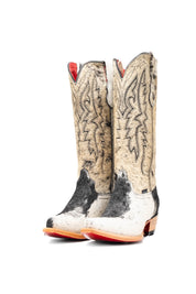 Alexa Cowhide Red Bottom Snip Toe Cowgirl Boot Size 10 Box RW65