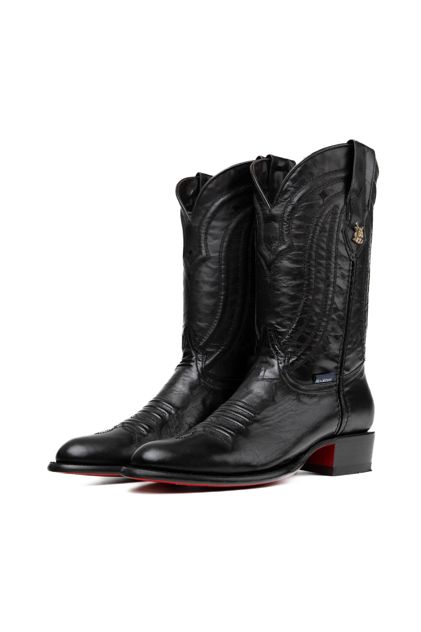 Durango Rebel Red Bottom Round Toe Cowboy Boot FINAL SALE – Rock'Em - Main Image