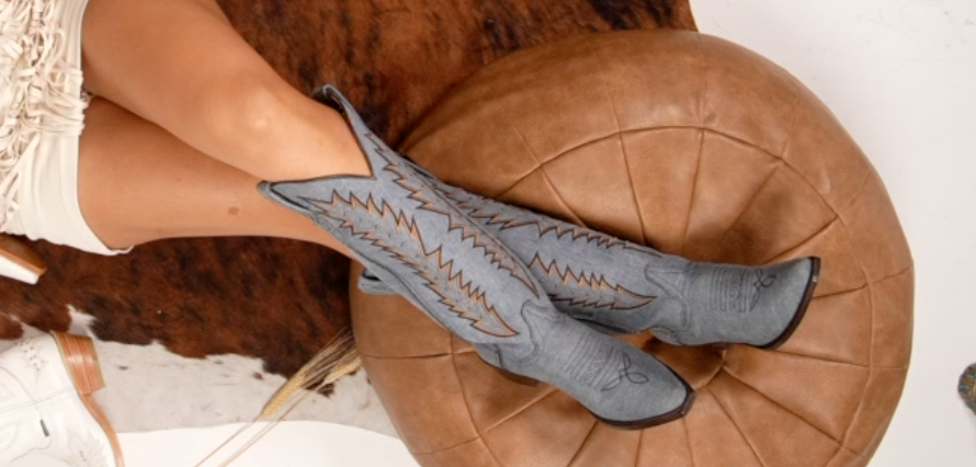 Women's Tall Denim Boots