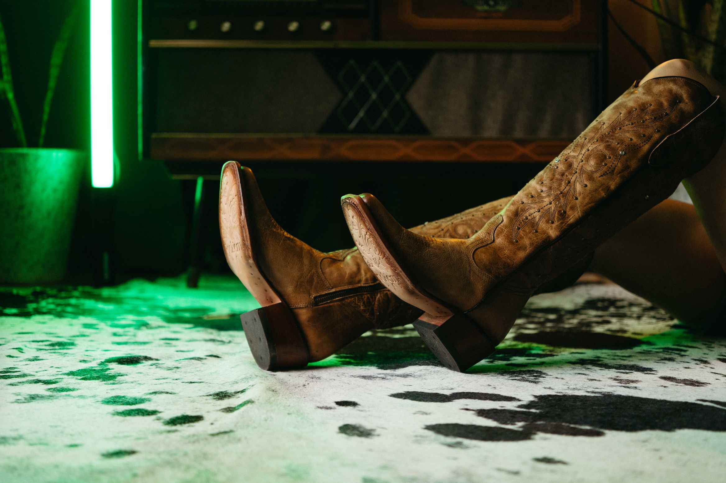 Tall Square Boots