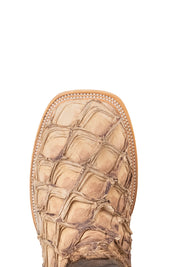 King Ranch Pirarucu Exotic Square Toe Cowboy Boot