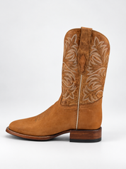 Ranch Industry Nobuck Idaho Square Toe Cowboy Boot
