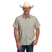 Roper Vertical Aztec Short Sleeve Pearl Snap