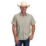 Roper Vertical Aztec Short Sleeve Pearl Snap