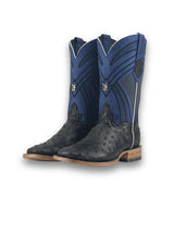 Monroe Ostrich Square Toe Cowboy Boot