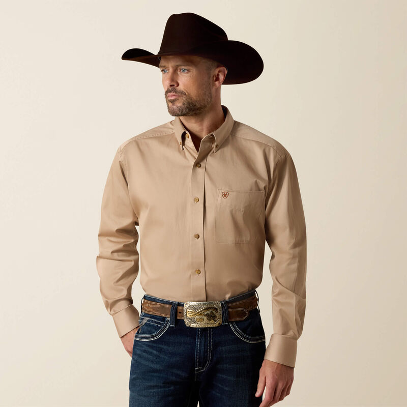 Ariat Solid Twill Classic Fit Shirt