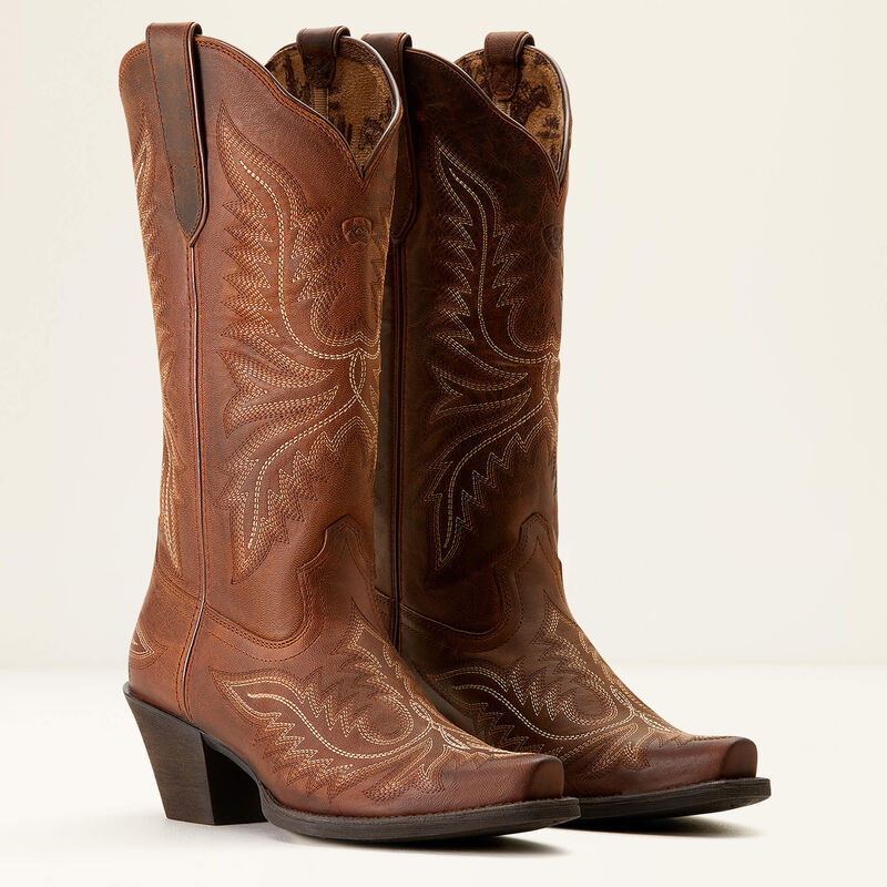 Ariat Round Up Collins D Toe Western Boot