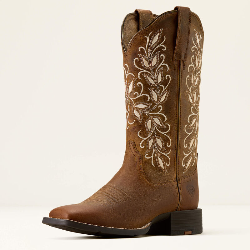 メルトザレディ　enamel square short boots Women's Short Shaft Narrow Square Toe | Gomez Western Wear