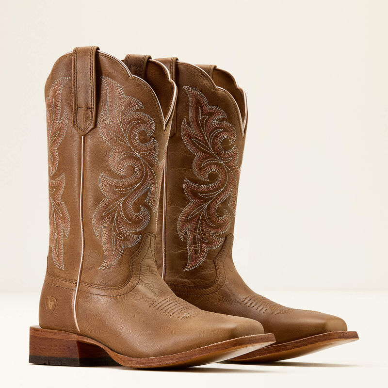 Ariat County Lane Wide Square Toe Western Boot