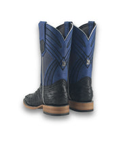 Monroe Ostrich Square Toe Cowboy Boot