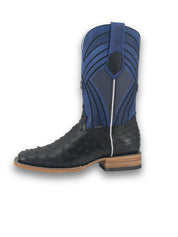 Monroe Ostrich Square Toe Cowboy Boot