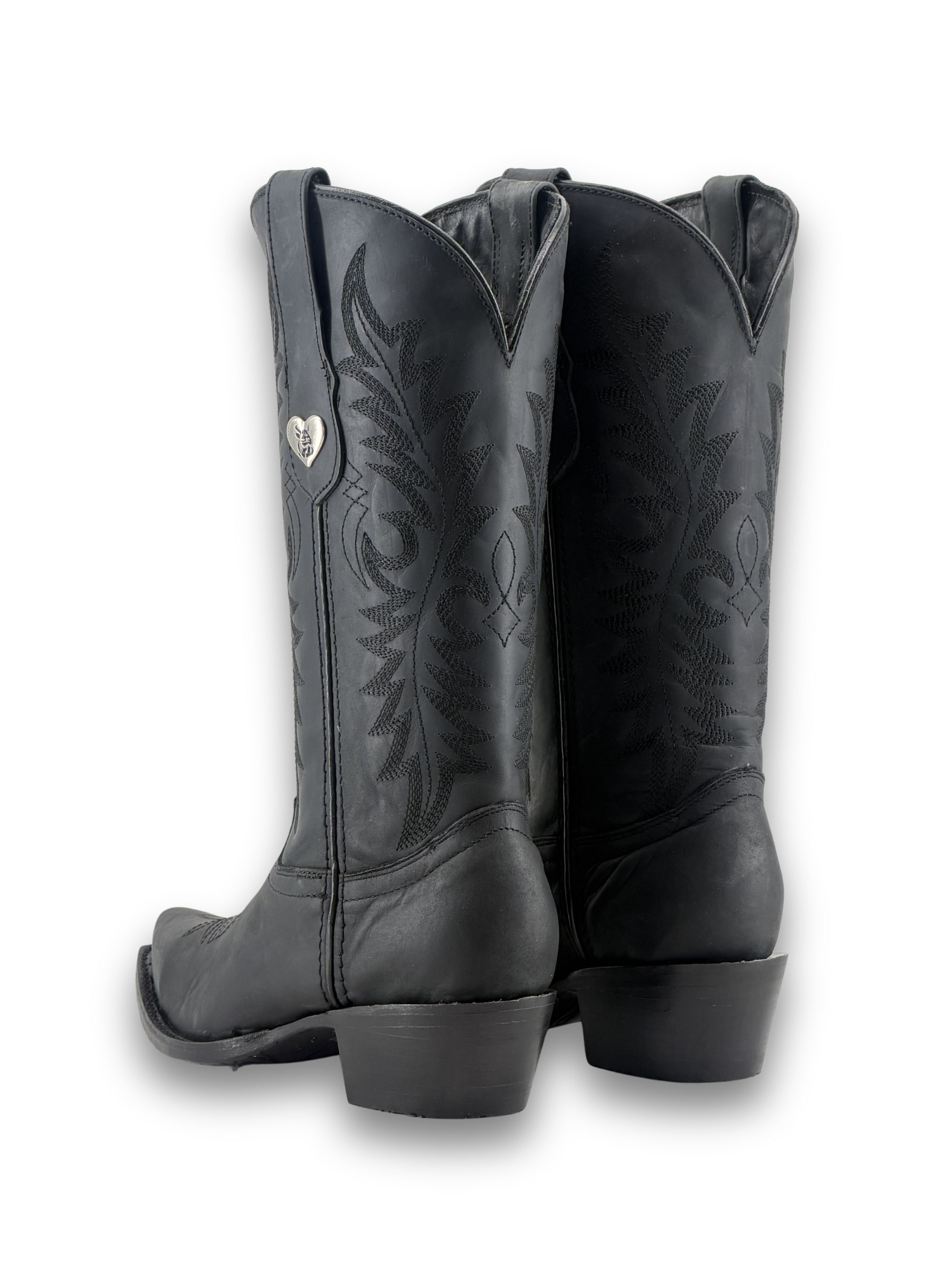 Ruby Ebano Snip Toe Cowgirl Boot