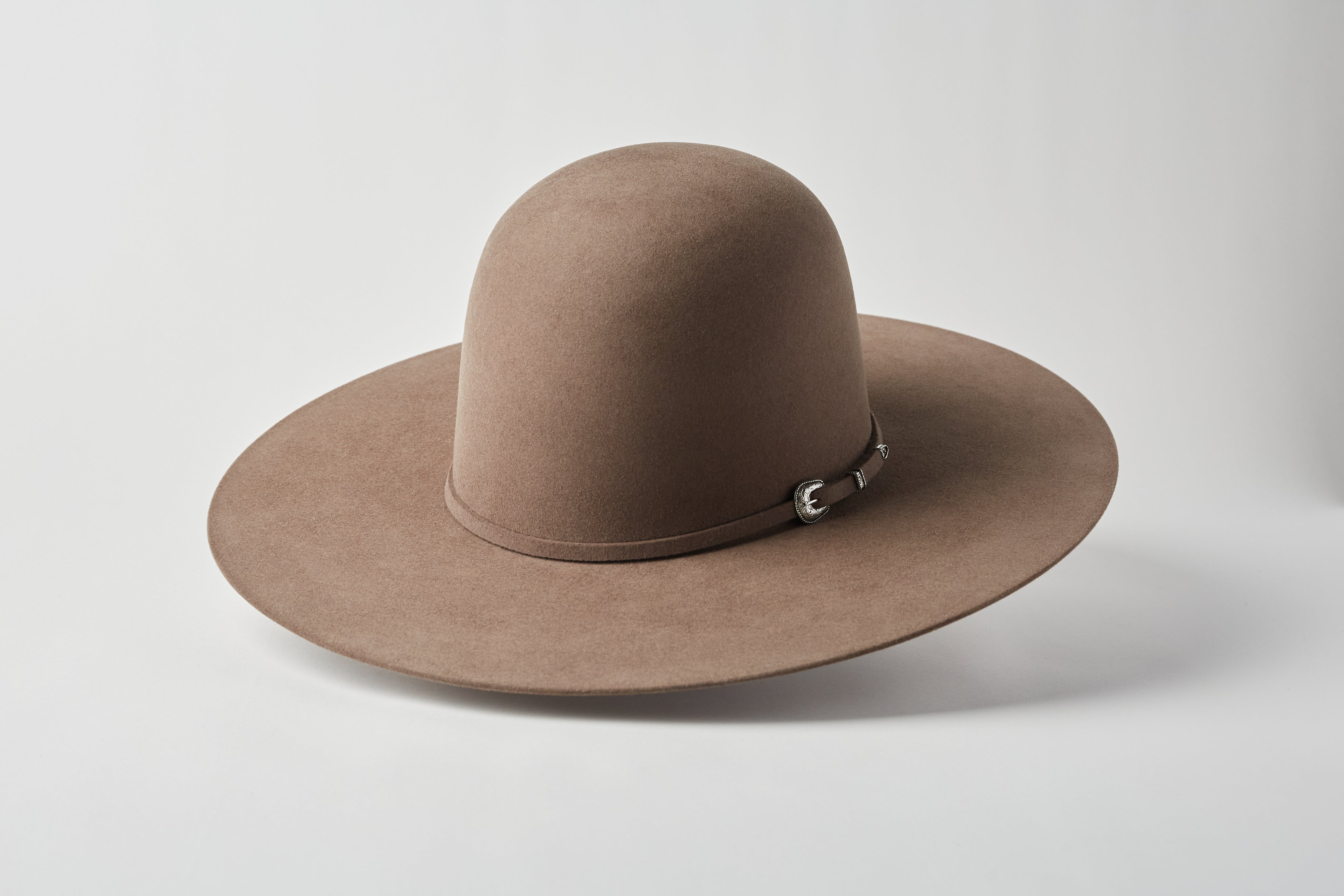 Serratelli 5X Sand Remington Open Crown Felt Cowboy Hat