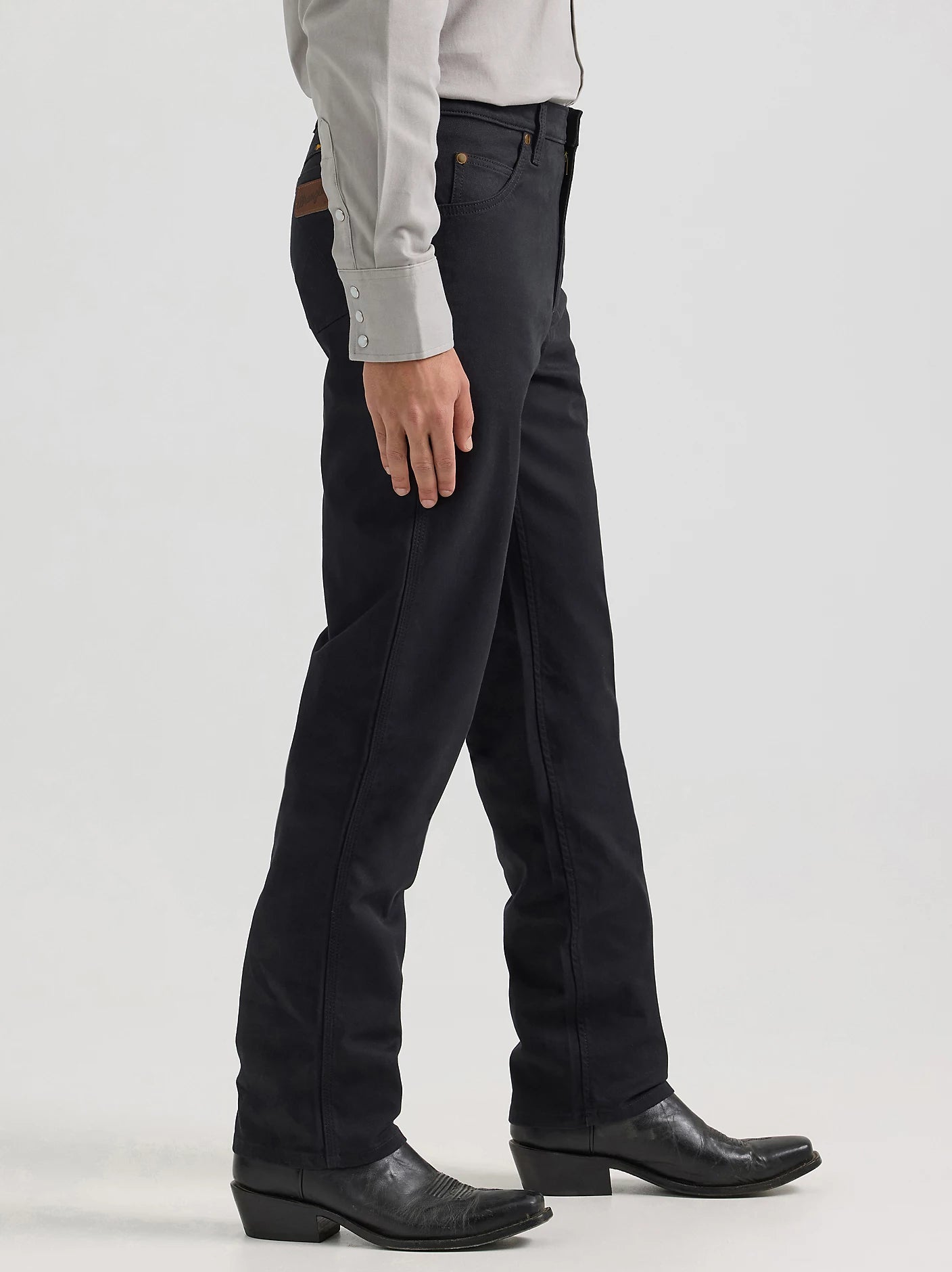 Wrangler Regular Fit Tough Confort Black Jean