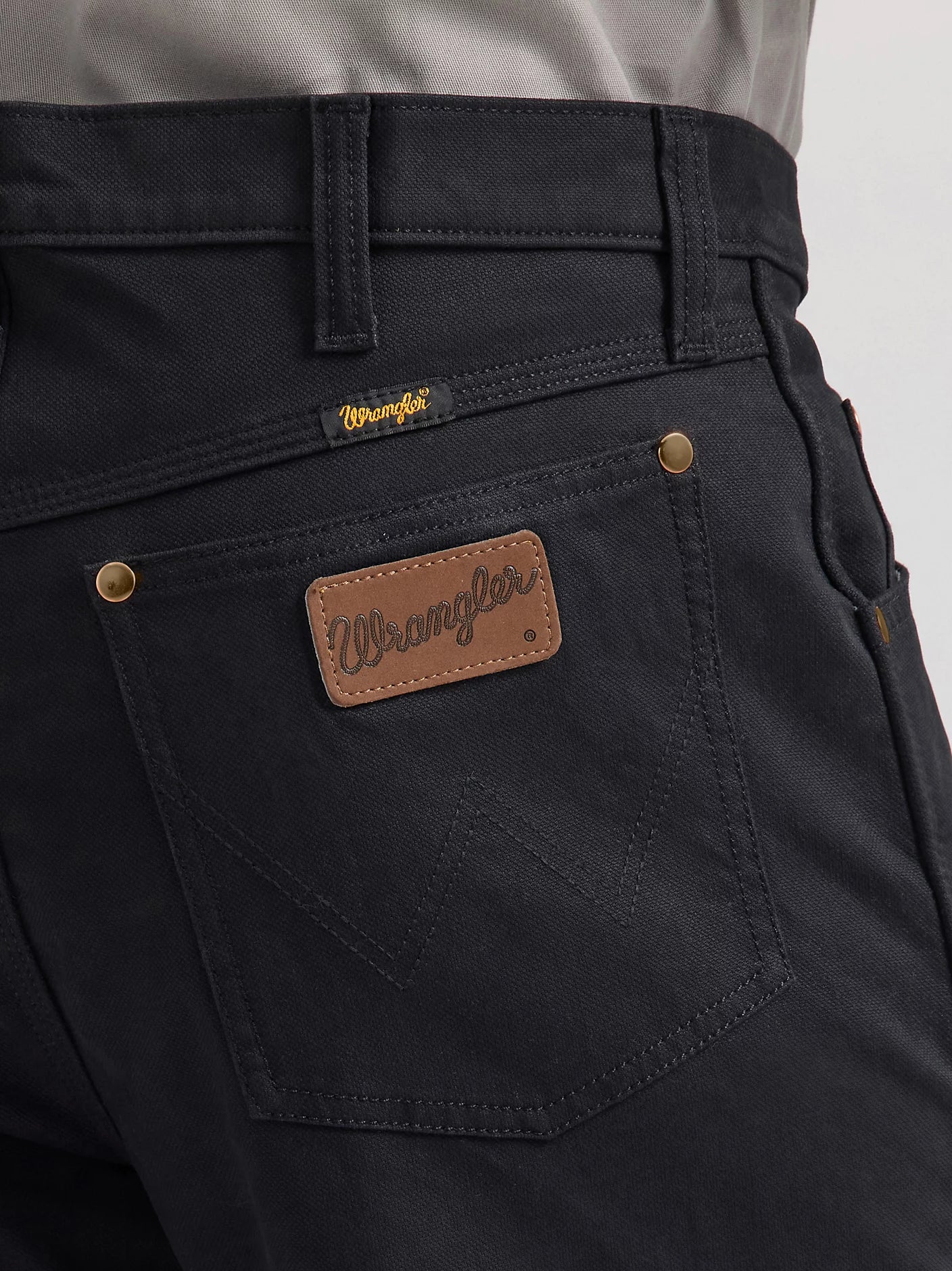 Wrangler Regular Fit Tough Confort Black Jean