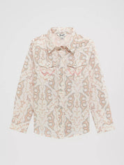Wrangler Girl West Long Sleeve Snap Shirt