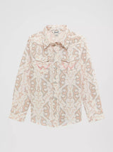 Wrangler Girl West Long Sleeve Snap Shirt