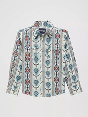 Wrangler Boys Aztec Pearl Snap