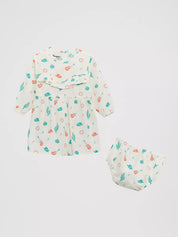Wrangler Baby Girl West Icon Long Sleeve Dress