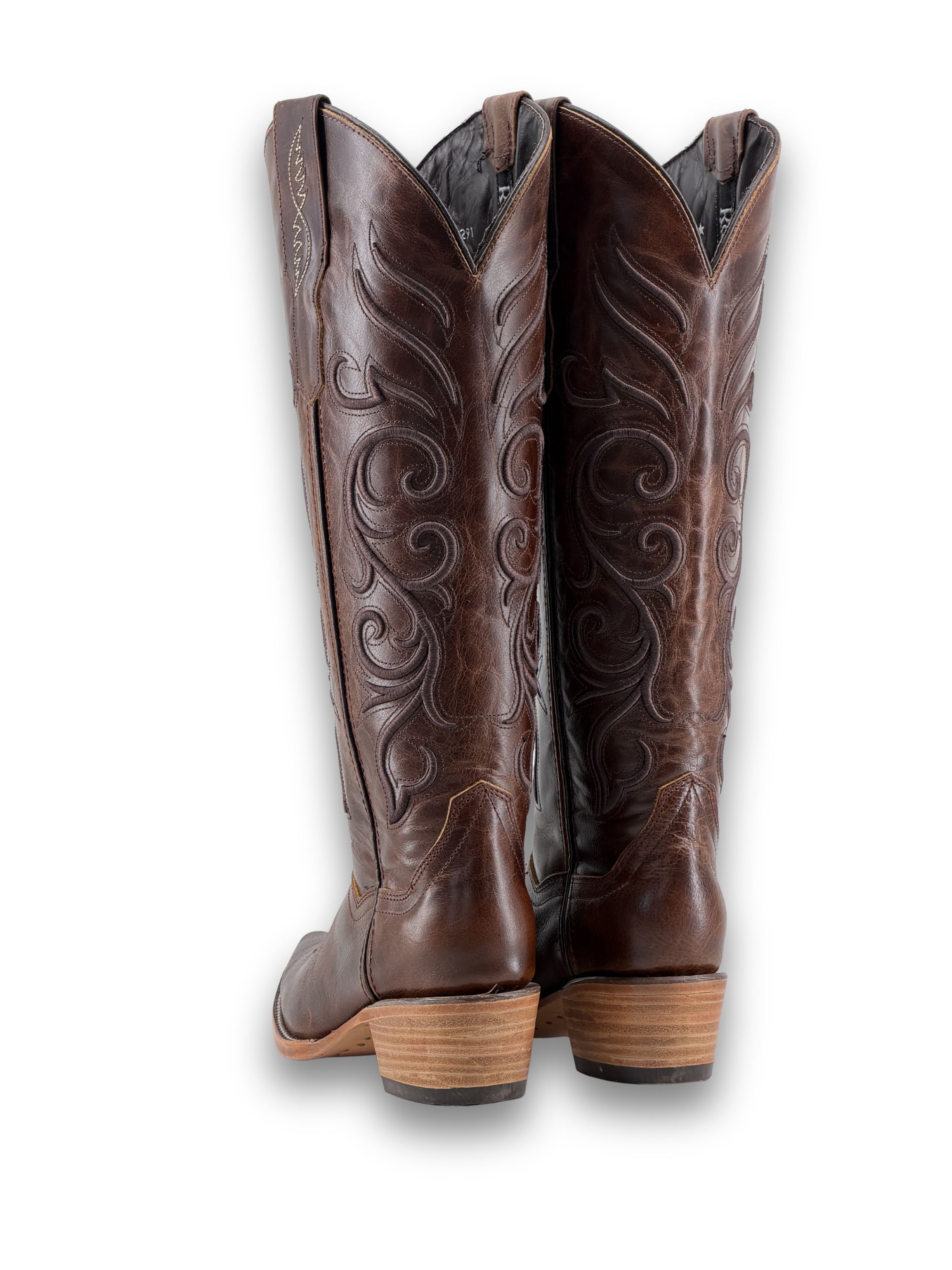 Francis Tall Snip Toe Cowgirl Boot