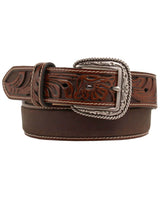 Ariat Tooled Tabs Western Belt