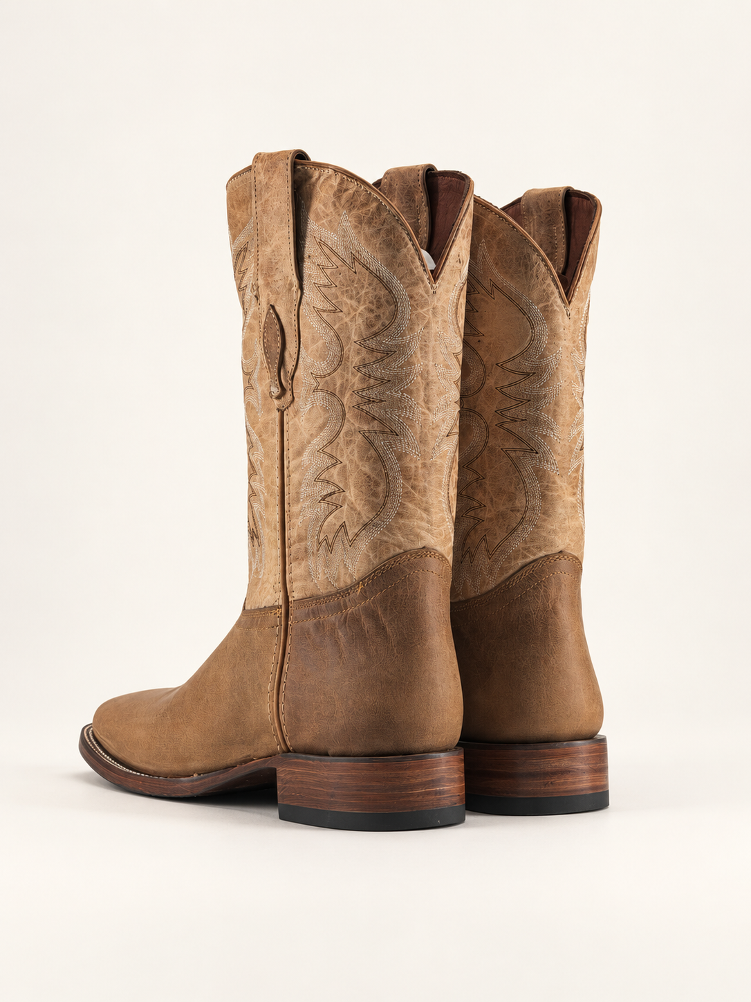 Ranch Industry Eden Alamo Square Toe Cowboy Boot
