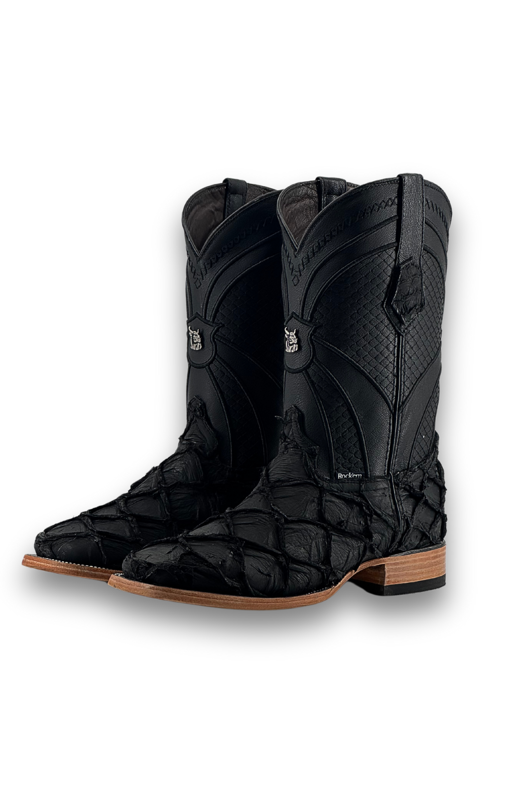 Jones Pirarucu Exotic Square Toe Cowboy Boot