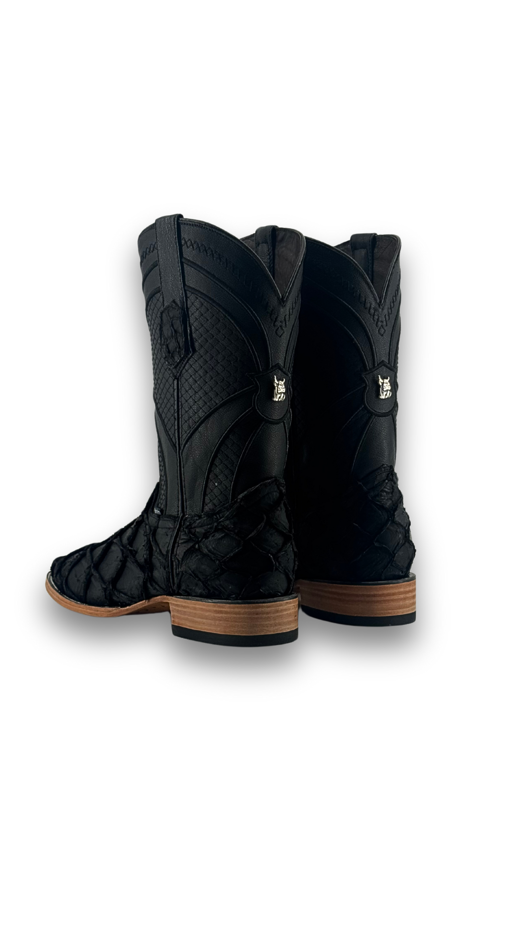 Jones Pirarucu Exotic Square Toe Cowboy Boot