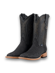 Walter Python Exotic Square Toe Cowboy Boot