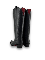 Valentina Tall Red Bottom Wide Calf Snip Toe Cowgirl Boot