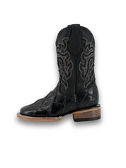 Little Bruce Big Bass Pirarucu Square Toe Cowboy Boot