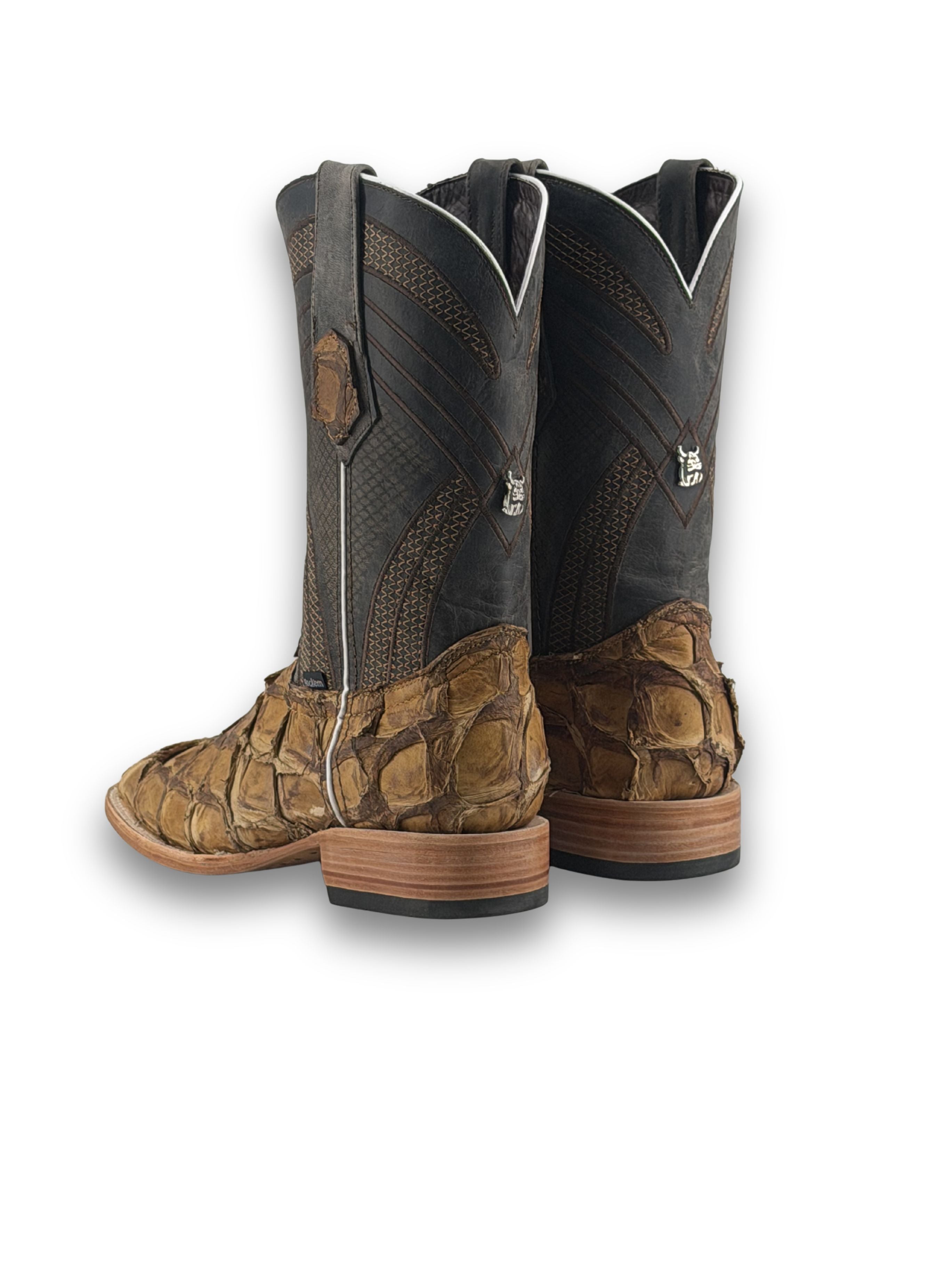 Monroe Pirarucu Square Toe Cowboy Boot