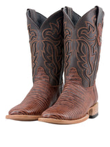 Bruce Lizard Square Toe Cowboy Boot