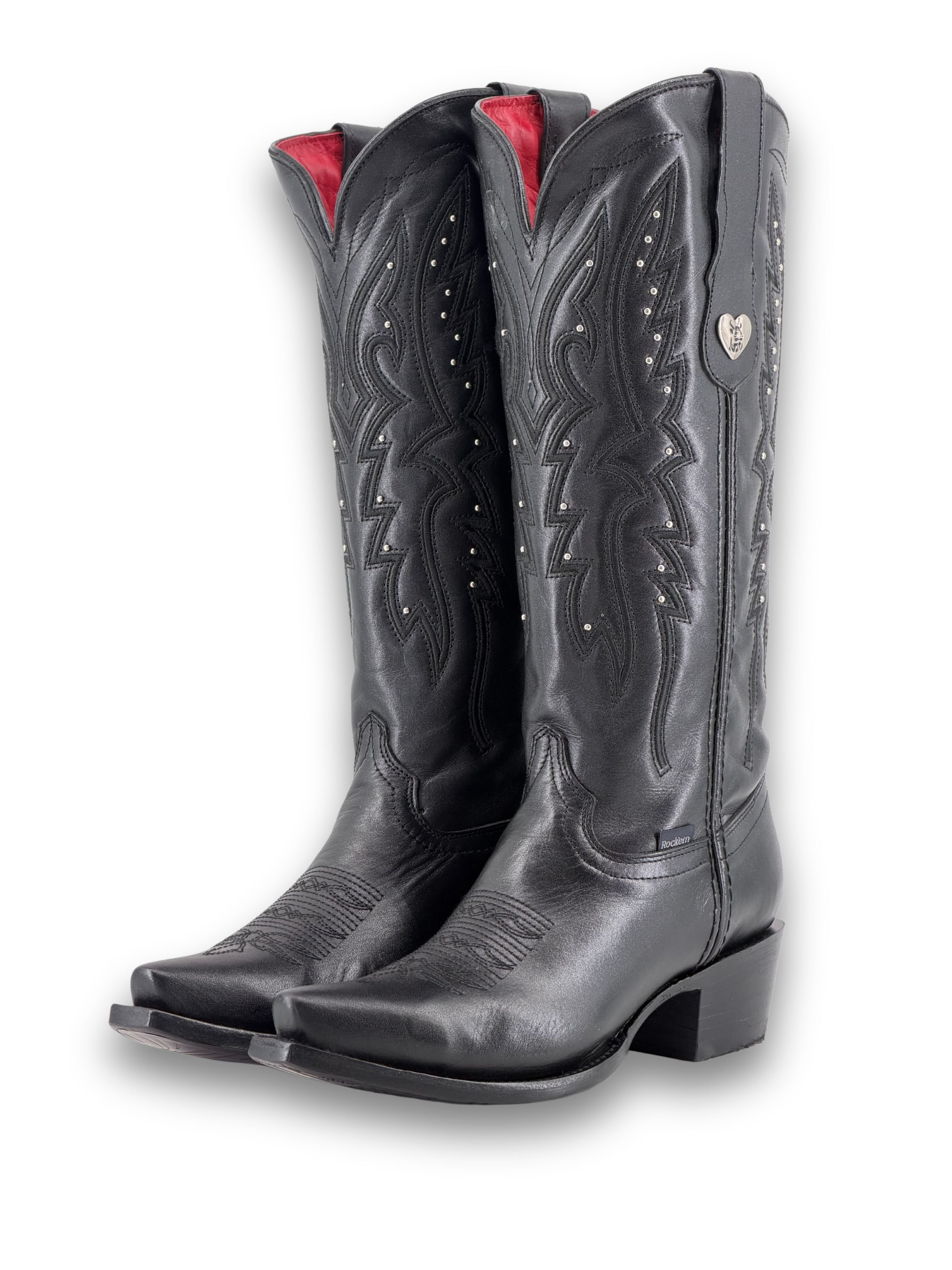 Beirut Alexa Midi Snip Toe Cowgirl Boot