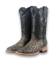 Bruce Caiman Hornback Square Toe Cowboy Boot