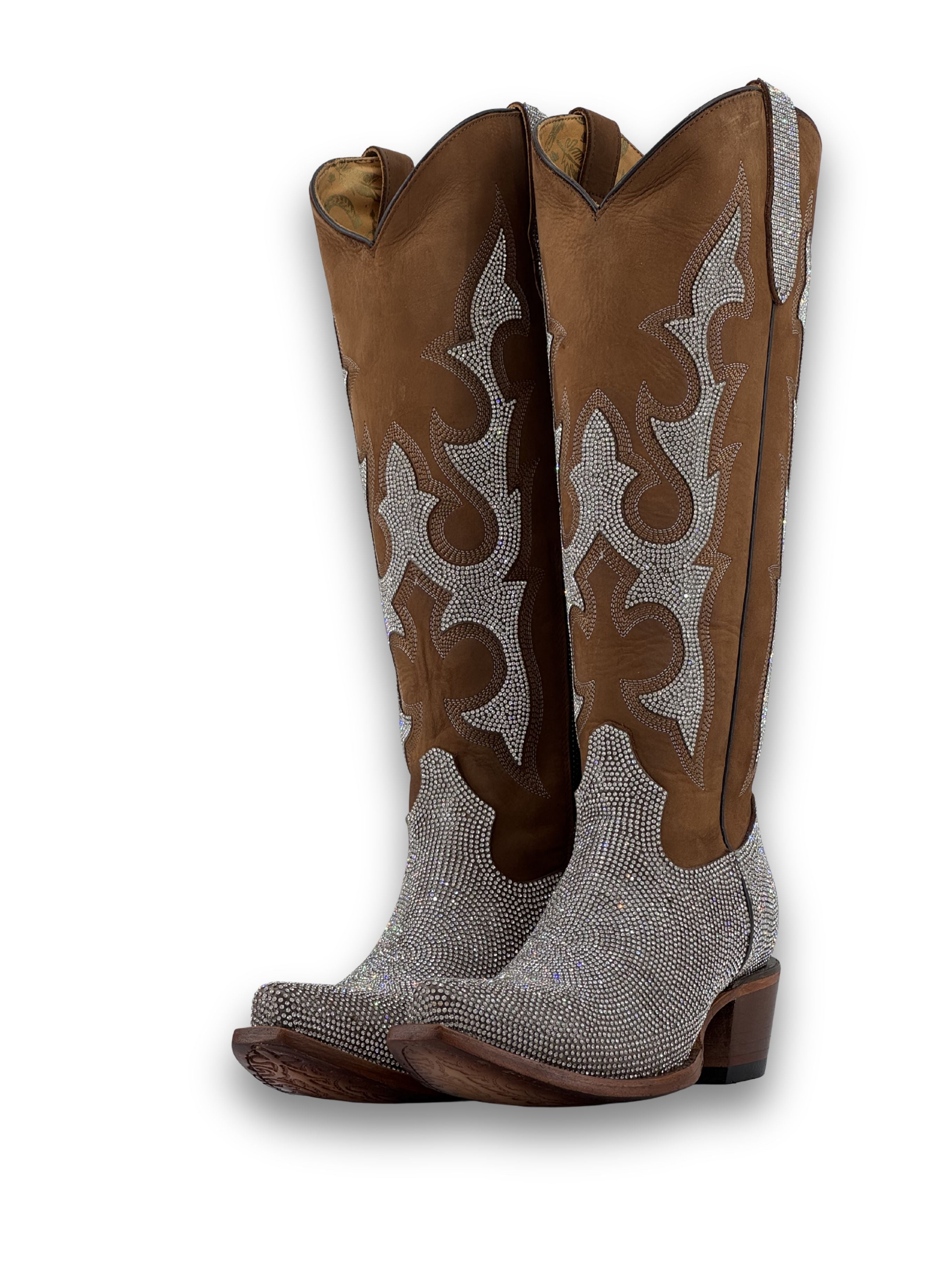 Carter Starlight Tall Snip Toe Cowgirl Boot