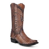 Cuadra CC270 MN Alligator Laser & Embroidery Narrow Square Toe