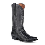 Cuadra CC269 MN Alligator Laser & Embroidery Narrow Toe Cowboy Boot
